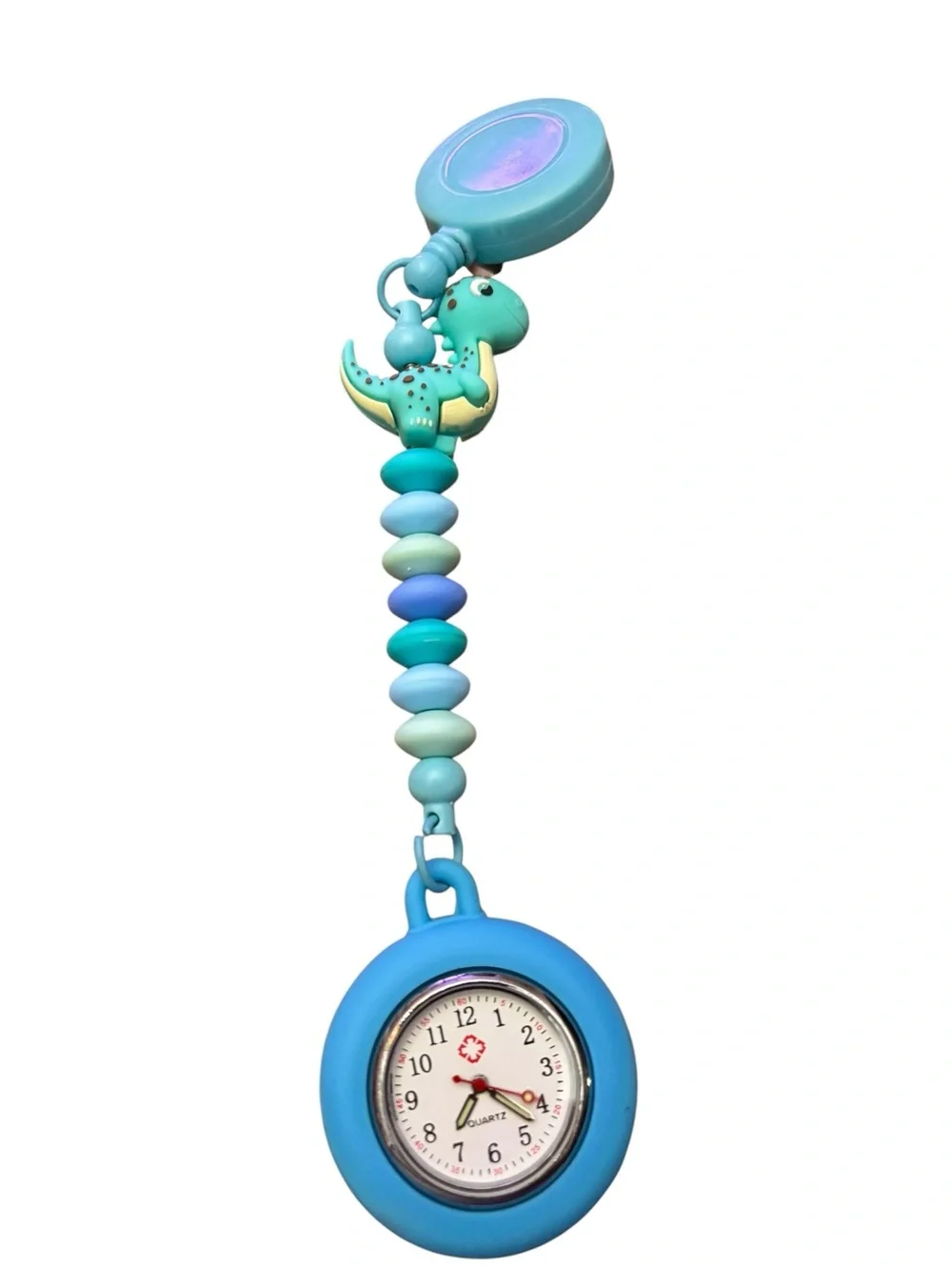 Retractable Clip On Pocket Watches Handmade By AB INKS HANDMADE EXPRESSIONS